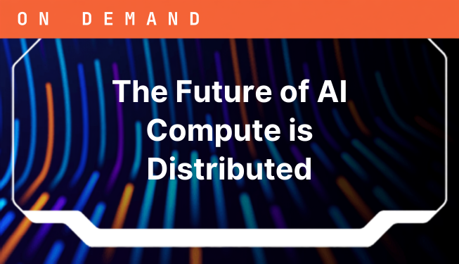 The Future of AI Compute is Distributed