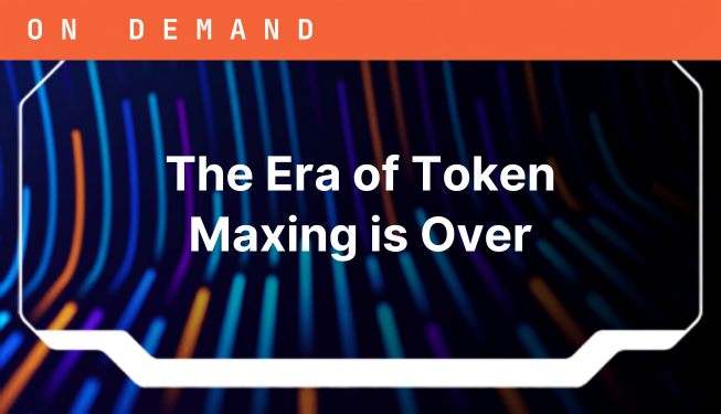 The Era of Token Maxing is Over
